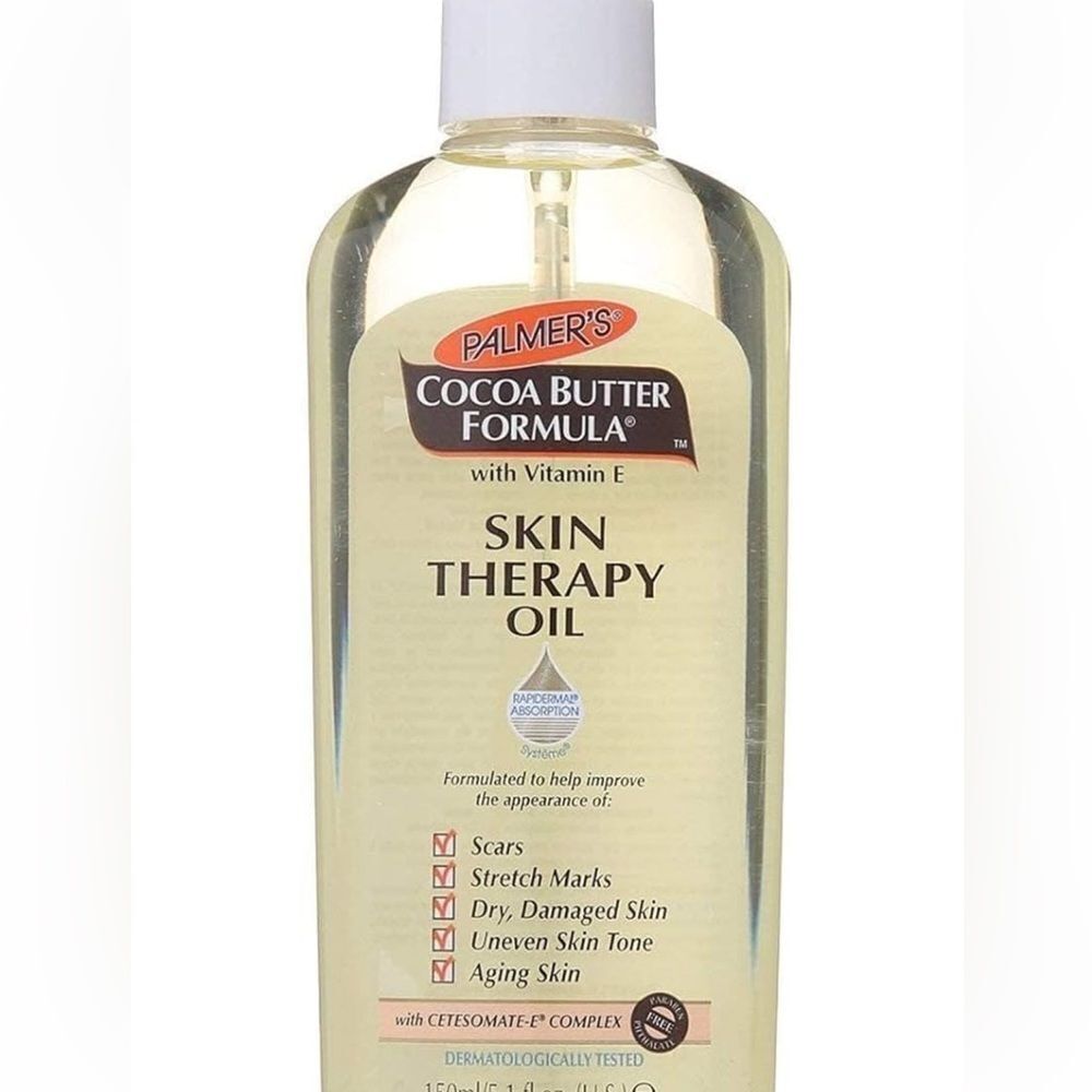 Palmers Cocoa Butter Skin Therapy Oil Pump 5.1 Ounce (150ml) - Picture 3 of 8